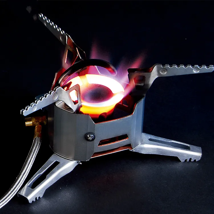 
Hot sale 3000W Outdoor Mini Camping Stove Ultralight Foldable Backpacking Stove outdoor camping cook 
