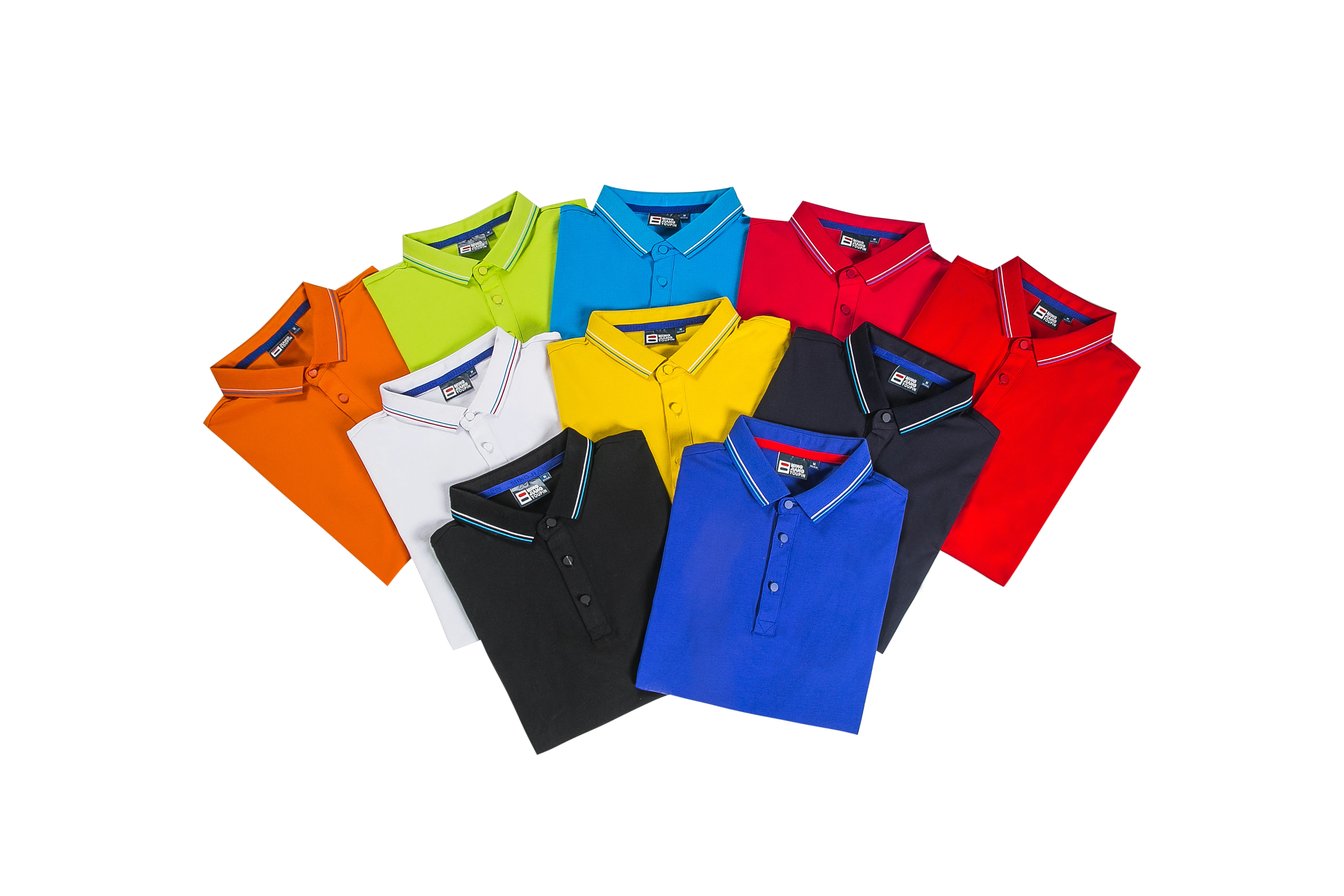 
2019 Hot Sale 10 Colors 95 Percent Eugen Cotton Blank Turtleneck High Quality 3D Printing Short Sleeved casual Shirt For Men OEM 