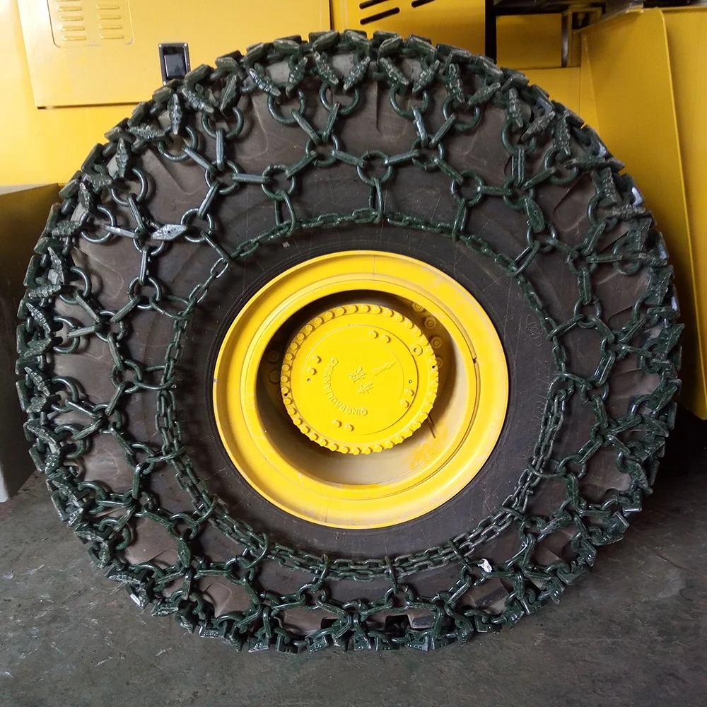 Square Link Forestry Wheel Flotation Track Tire Chains