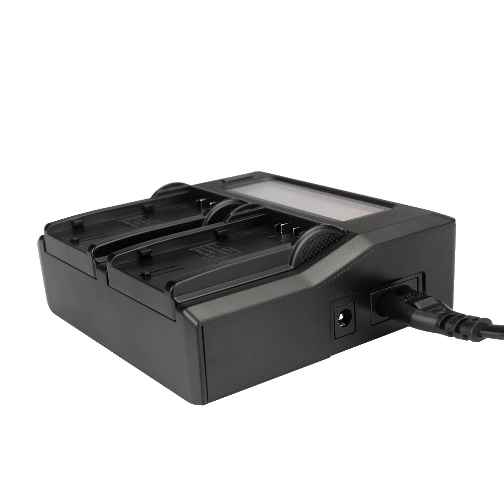 KingMa Smart LCD Dual Channel Charger For Panasonic CGR-D54S battery and For Panasonic NV-MX1000 NV-MX2500 NV-MX350 NV-MX camera