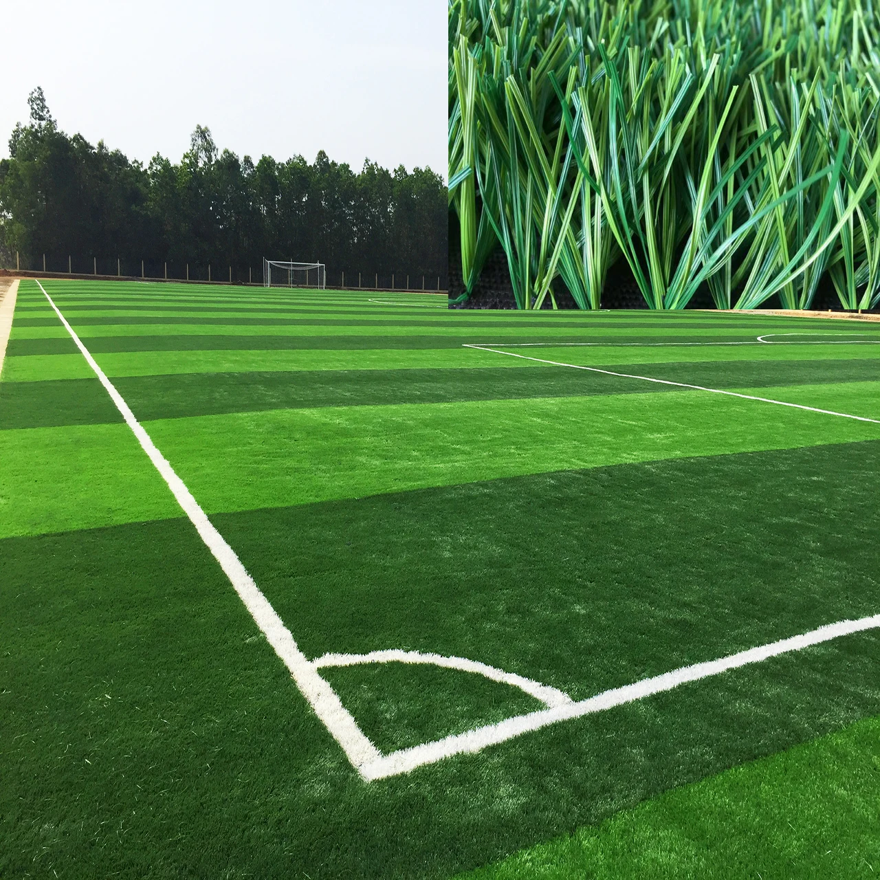 fake grass artificial grass lawn synthetic grass carpet  in football ground sport flooring