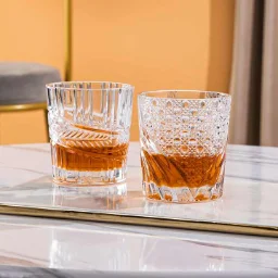 Vintage Style Whisky Mug Hockey Mug Embossed Design Wine Glasses