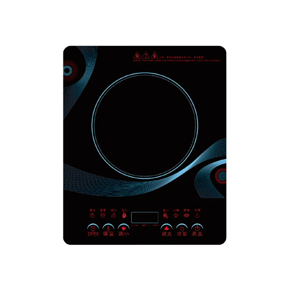 Large and slim Household stir fry 1 hob electric stove Induction plate Induction cooktop induction cooker electric J-C27