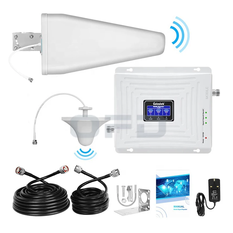 900/1800/2100mhz Signal Amplifier Cellboost Signal Interference Booster 3G/4G/5G/GSM/Wifi Repeater 3/5Band Signal Booster