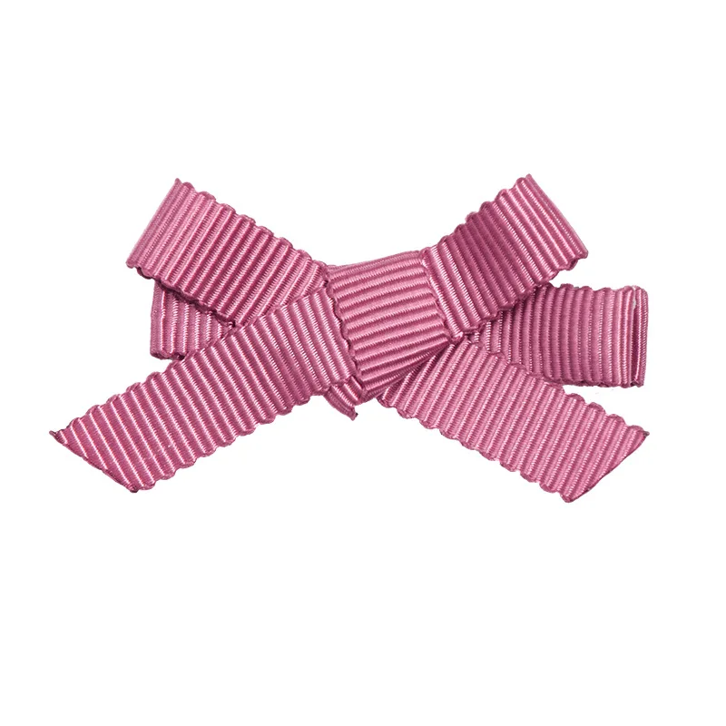 Korean girl hair accessories ribbon lace pearl kid hair clips set baby mini hair bow clips