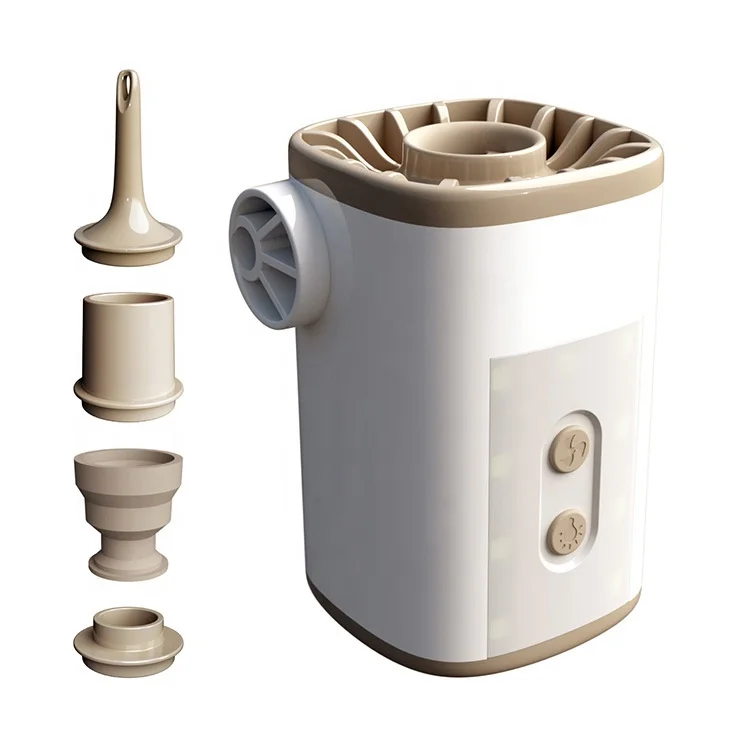 Newo Inflador De Aire Mini Portable Quick Inflat Type-c Interface Fast Electric Air Pump For Camping Air Mattress Pool Floats