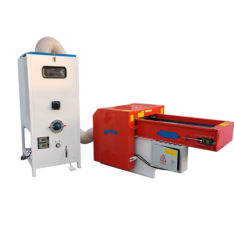 Pp Cotton Fiber Opening Carding Machine Cotton And Pillow Cushion Filling Machines Automatic Plush Toy Stuffing Machine