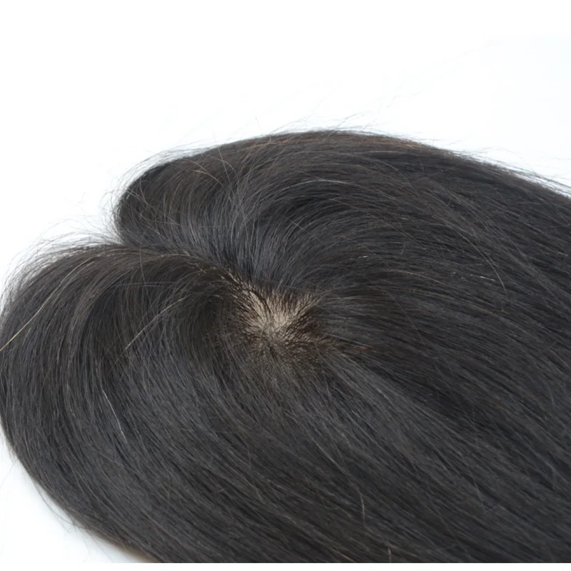 
nature hairline extra light density women toupee mono base toupee 