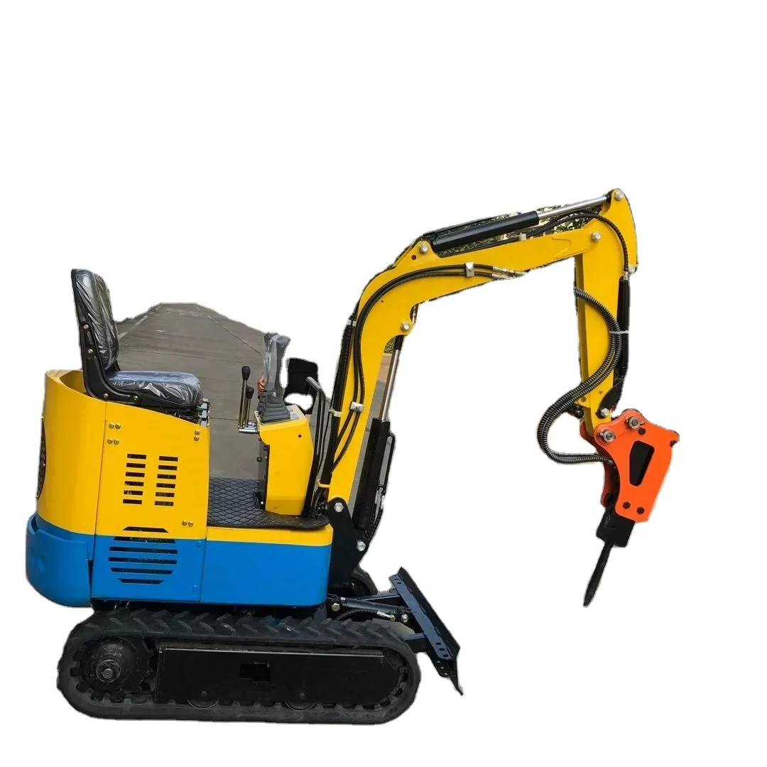 free shipping china cheap mini excavator 0.8 ton 1 ton excavators mini epa usa for sale with Discount price