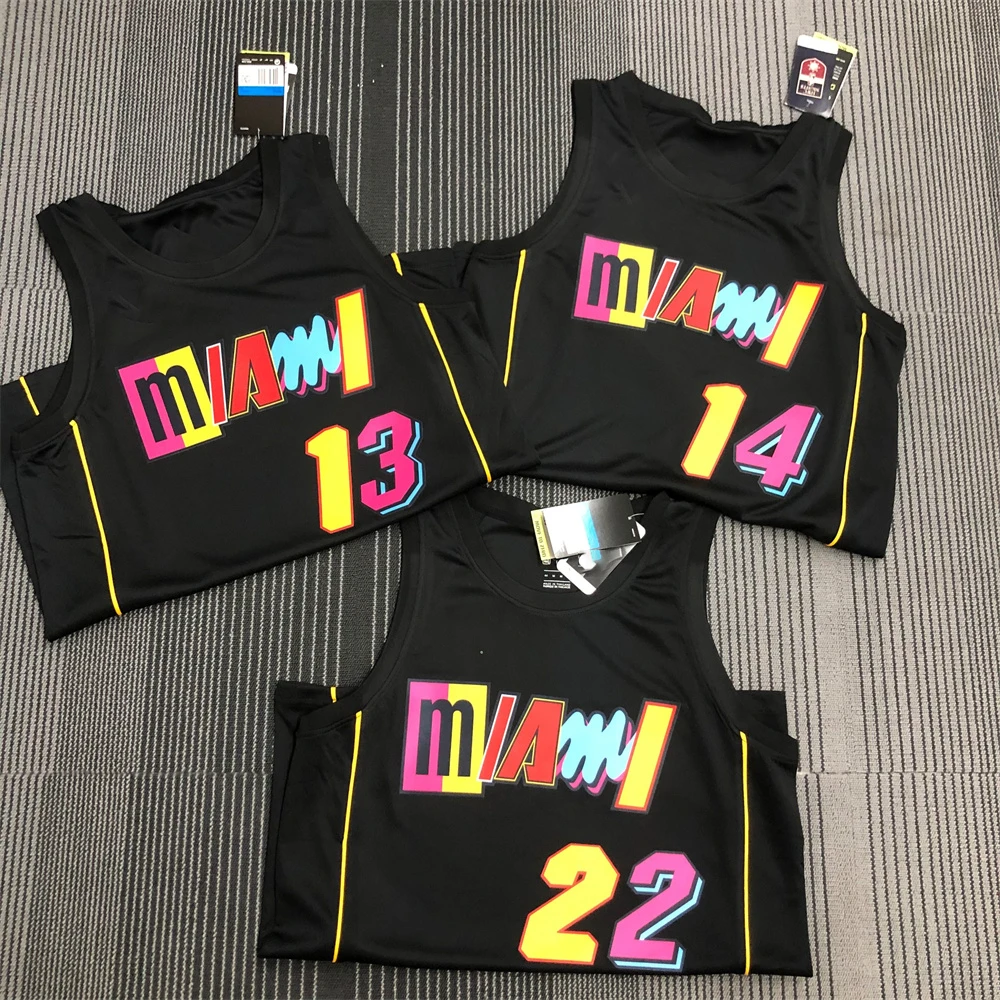 75th anniversary heat press majestic jersey Miami james basketball jersey original 1:1 basketball shirts basketball wear custom