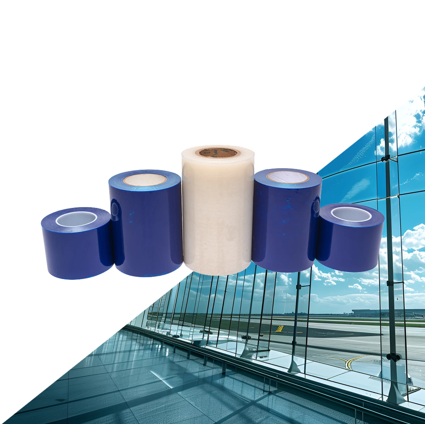 self-adhesive transparent pre cutting tempered glass protective film for prevent scratching