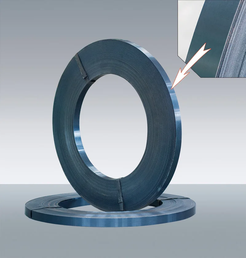 Bluing and waxed steel strapping /banding strapping