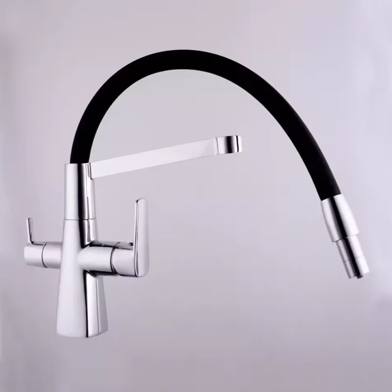 Minwei Enhance Your Luxury  Spring Pull Out  White Brass Faucet for Hand kitchen Sink and kitchen mixer