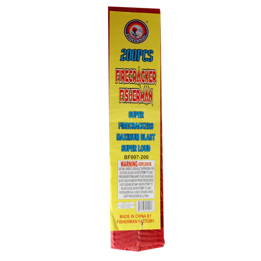 Factory price thunder bomb pop cracker powerful firecrackers for sale