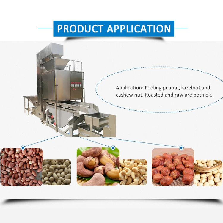 New Product Favorable Price Air Type Hazelnut skin Peeling Machine nut peeler processing machine
