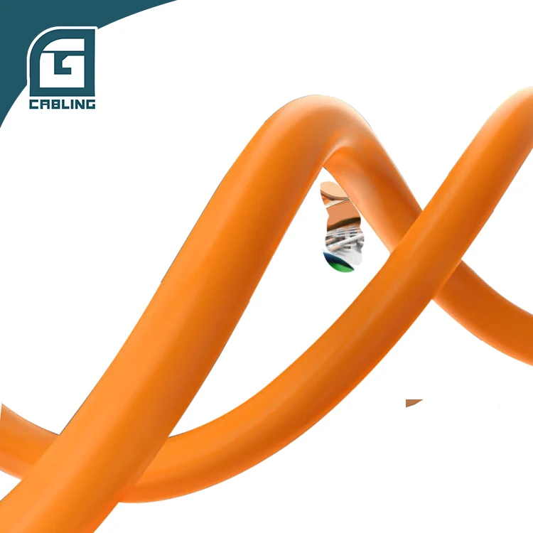 Gcabling High Speed OFC pure Copper 100% data cable utp cat5 cable 100% coper cctv camera cat6 cable