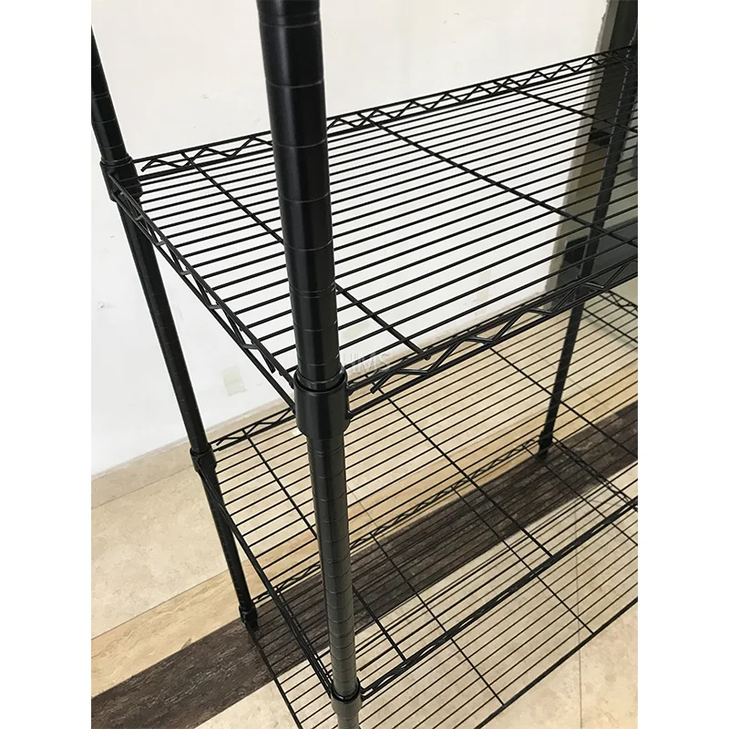 Chinese Factory Rack Shelf Production Metal Wire Storage Shelving Unit For Home And Hospital
