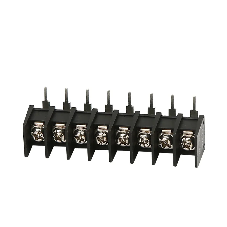 ZB25R pitch 7.62mm for  led power supply 2 -12 pieces pole right angle PCB barrier terminal block