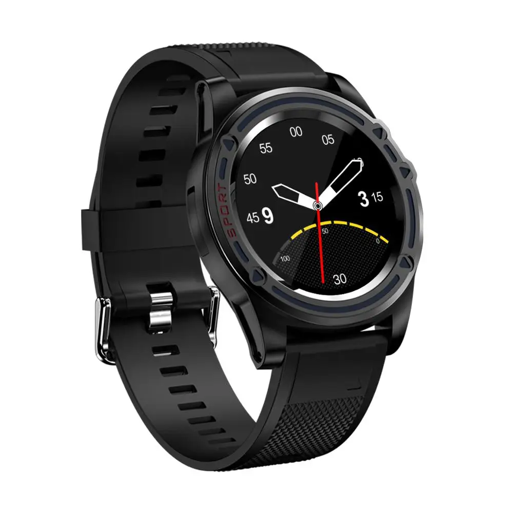 DT18 Смарт спортивные часы независимая карта связи Золото HD видео камера smartwatch С facebook напоминание