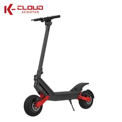 48V 2400W Electric Scooter Dual Motor Offroad E Scooter With Shock Absorber