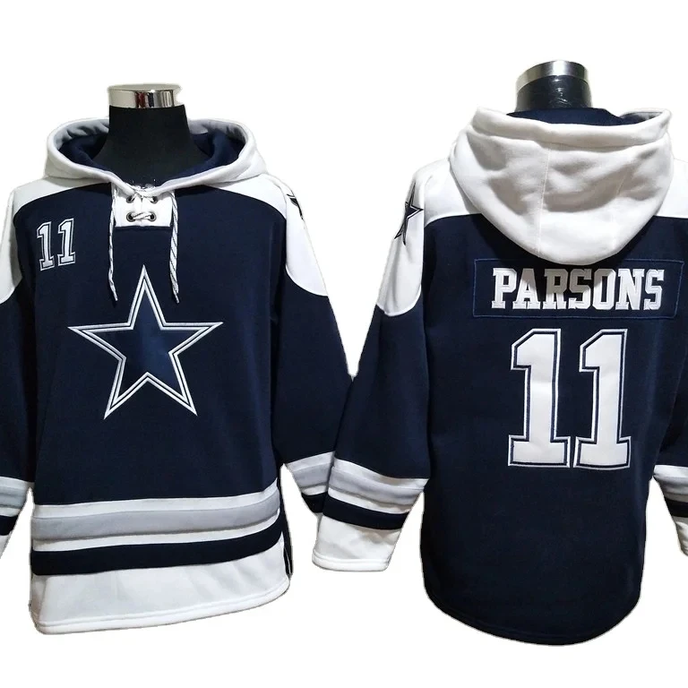 2023 American football cow boy team winter coat american hockey football hoodie