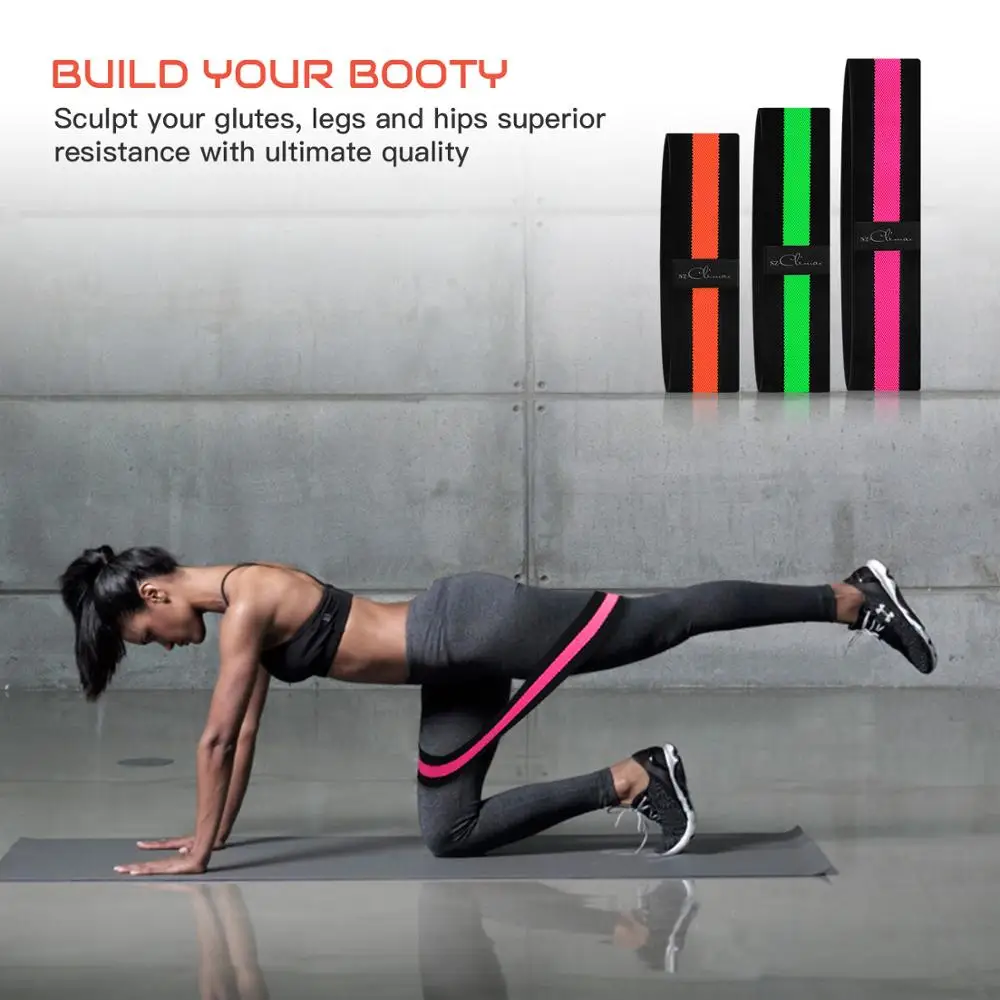 Custom Logo Elastic yoga Gym Band Resistance Pull ups Stretching Exercise Fitness Resistance Band