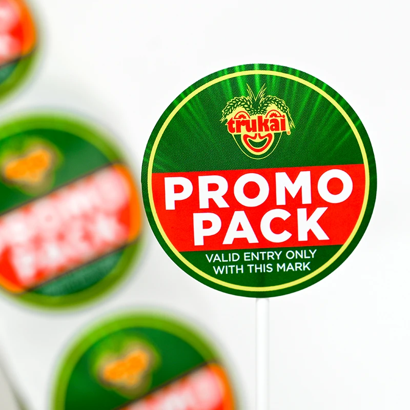 Professional Custom Brand Logo Self-adhesive Printed Food Packaging Label Waterproof Packing Label Sticker