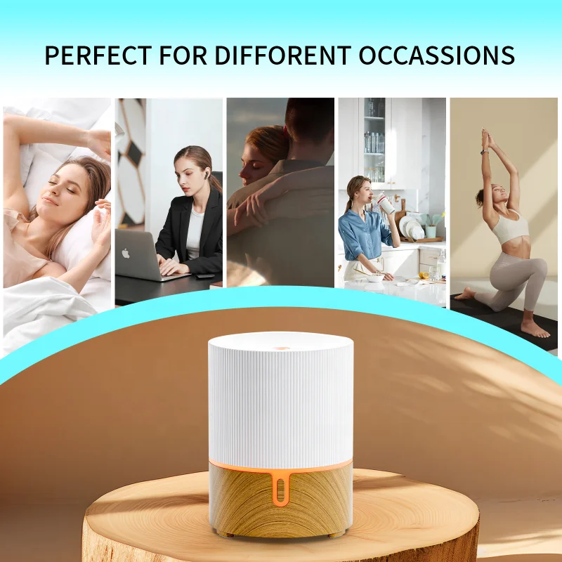 Whole Electric Ultrasonic Aroma Diffuser with 7 Color LED Light Whole Ceramic Essential Oil Humidifier Home Hotels US UK Plug