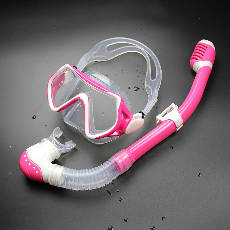 Wonderful Durable Kids Diving Mask and Snorkel Set underwater scuba equipment