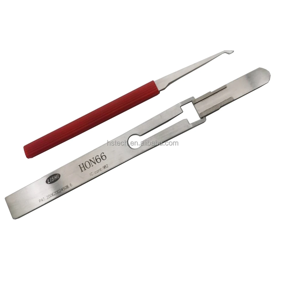 100% original Lishi HON66 Locksmith Tool Automatic Car LockPick Tools Set