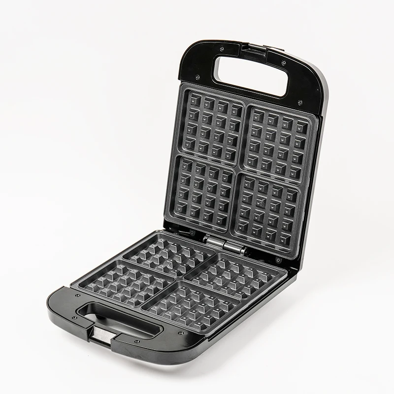 factory wholesale 800w non stick coated plate Commercial Sandwich Maker-4 SLlice Electric Grill Sandwich