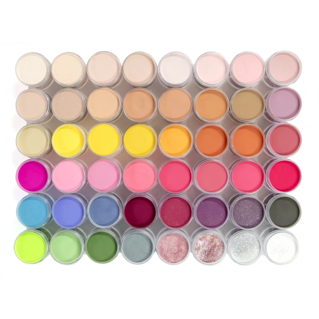 Wholesales high quality professional nude acrylic nail powder coating young color acrylic powder glitter acrylic nail powder