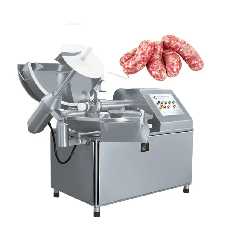 80L Meat bowl cutter mixer and buffalo chopper luncheon emulsifier sausage meat bowl chopped machine sausage making machine