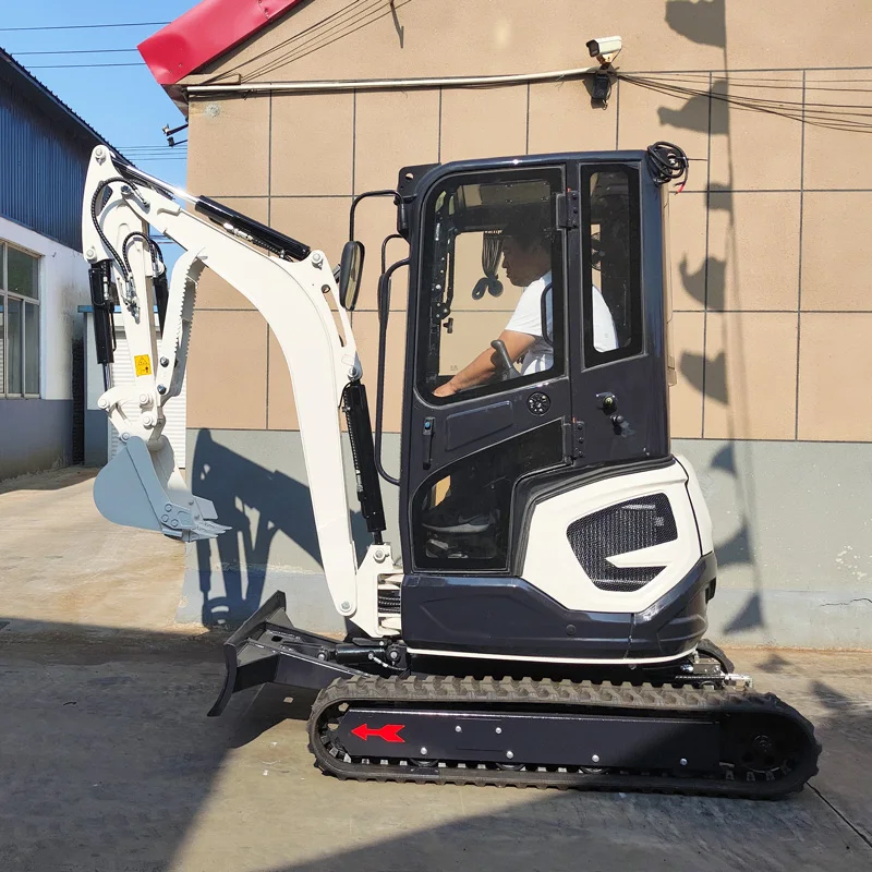 Free Shipping Diesel Engines Excavator 2.5 Ton Construction Site Excavator Machine Hydraulic Transmission Crawler Excavators