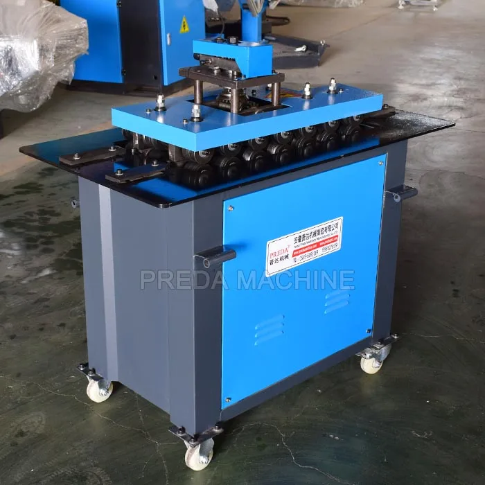 High Quality Rectangular Duct Forming Pittsburgh Lock Making Machine For HVAC