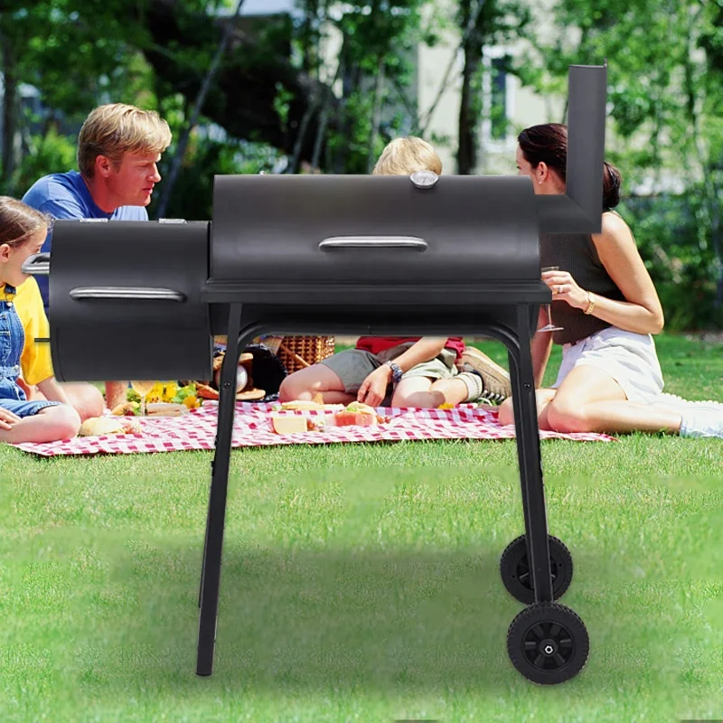 Уличный гриль для барбекю charbroil с регулируемой высотой в аргентинском стиле угольный