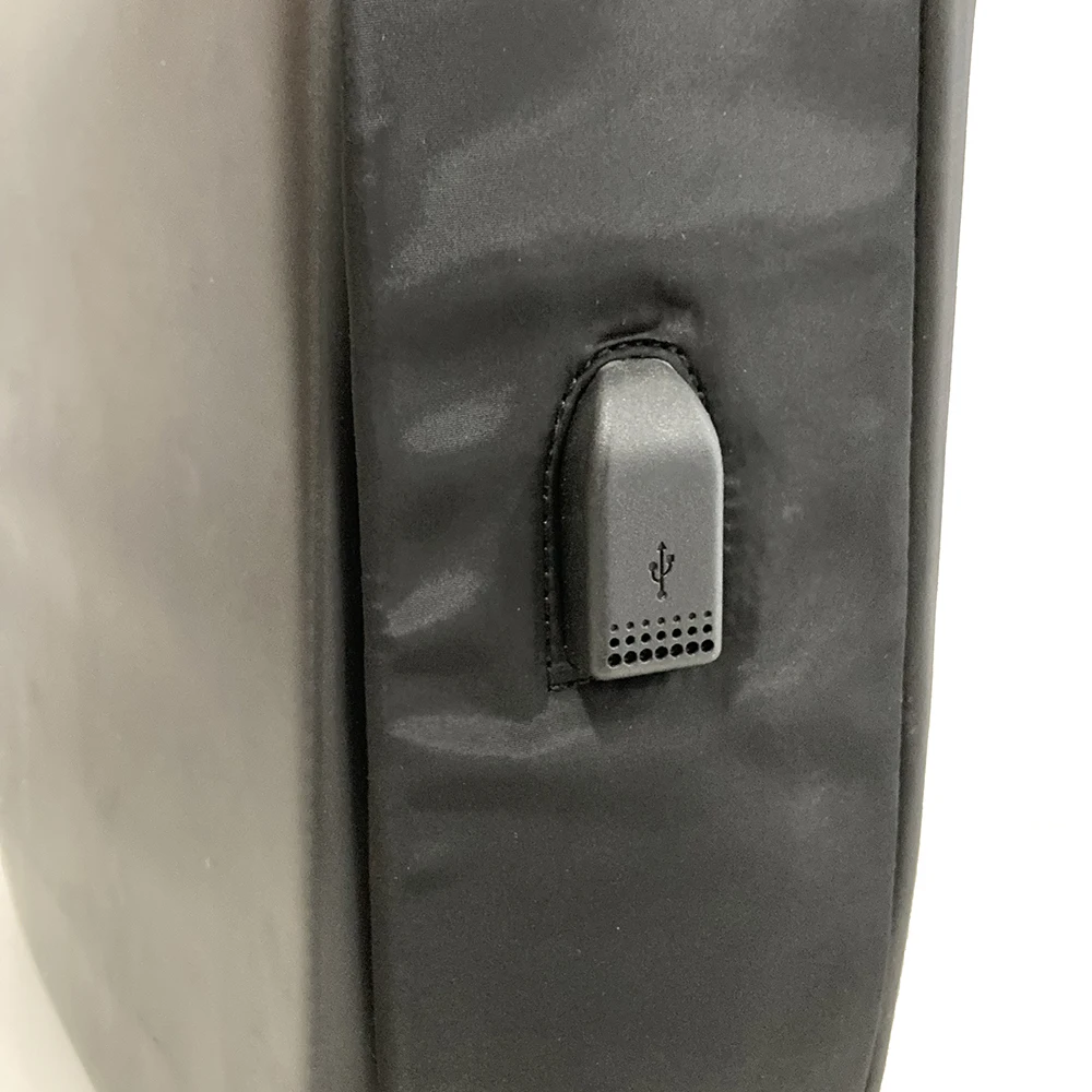 Manufacturer Factory Made in China Black Reusable USB Big Size Multi-pocket Casual Outdoor Laptop Bag Backpack
