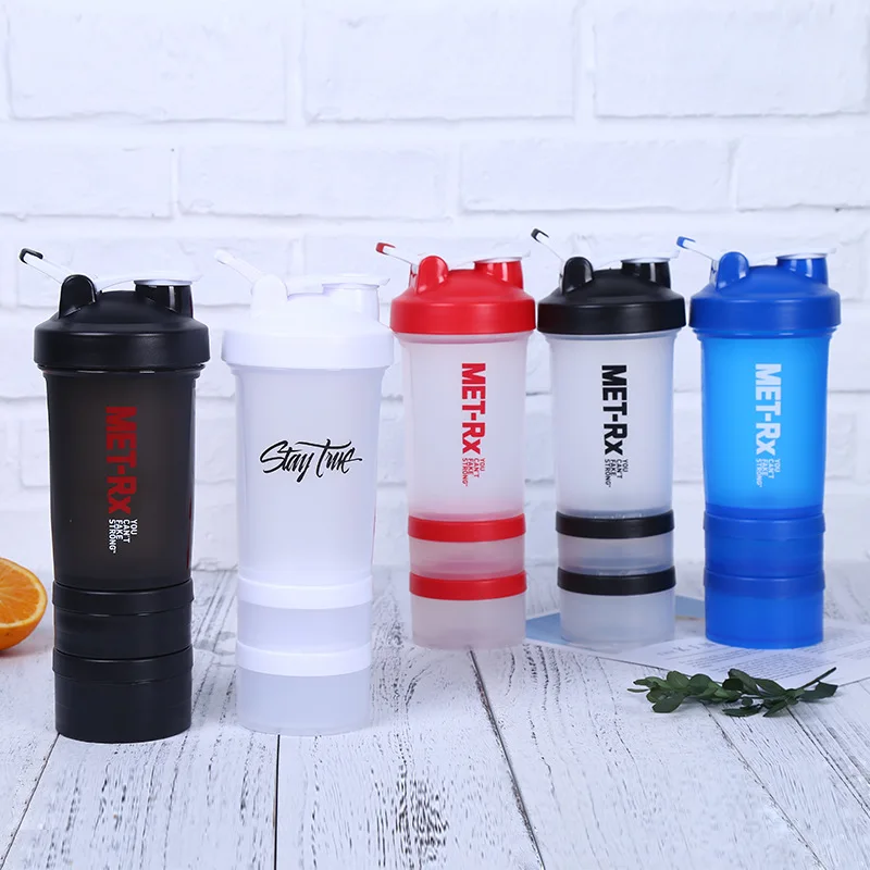 Питьевой порошок с логотипом на заказ прозрачный в любое время для фитнеса спорта пластиковый спортзала смеситель воды протеиновый шейкер бутылка