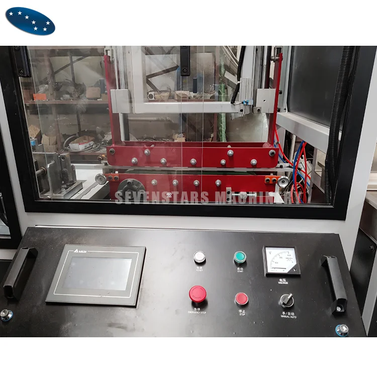 Sevenstars Automatic Plastic PVC trunking cable profile punching machine