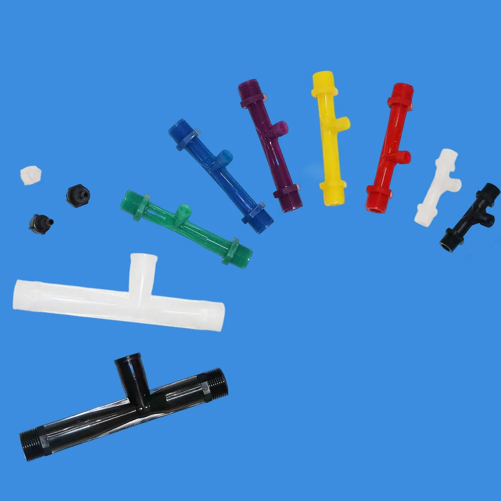 Ejector venturi  ozone parts with check valve and built-in corrosion resistant stainless steel spring