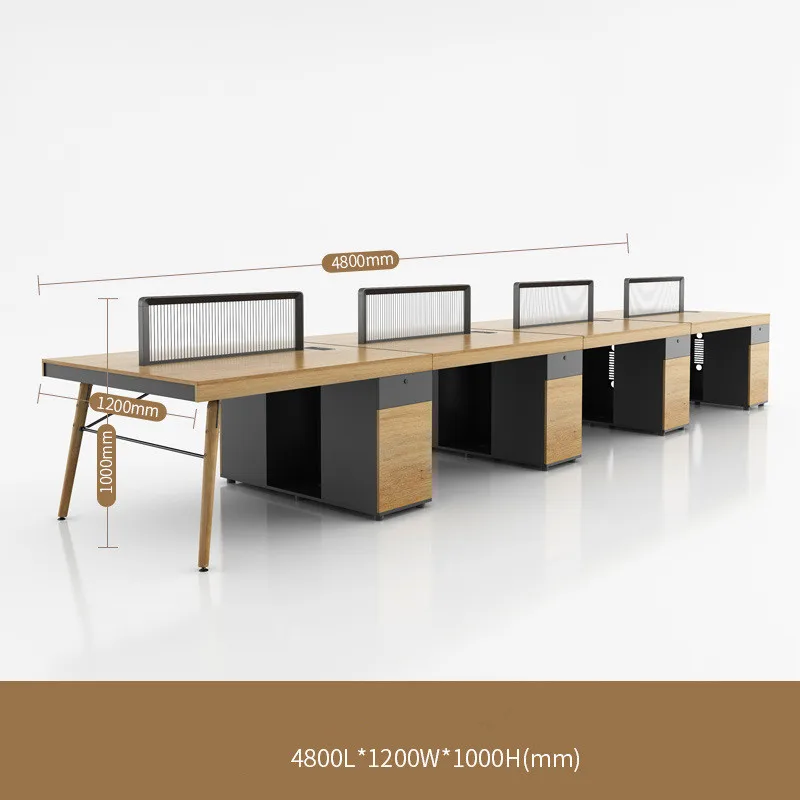 Foshan office 4 person workstation furniture modern modular workstation