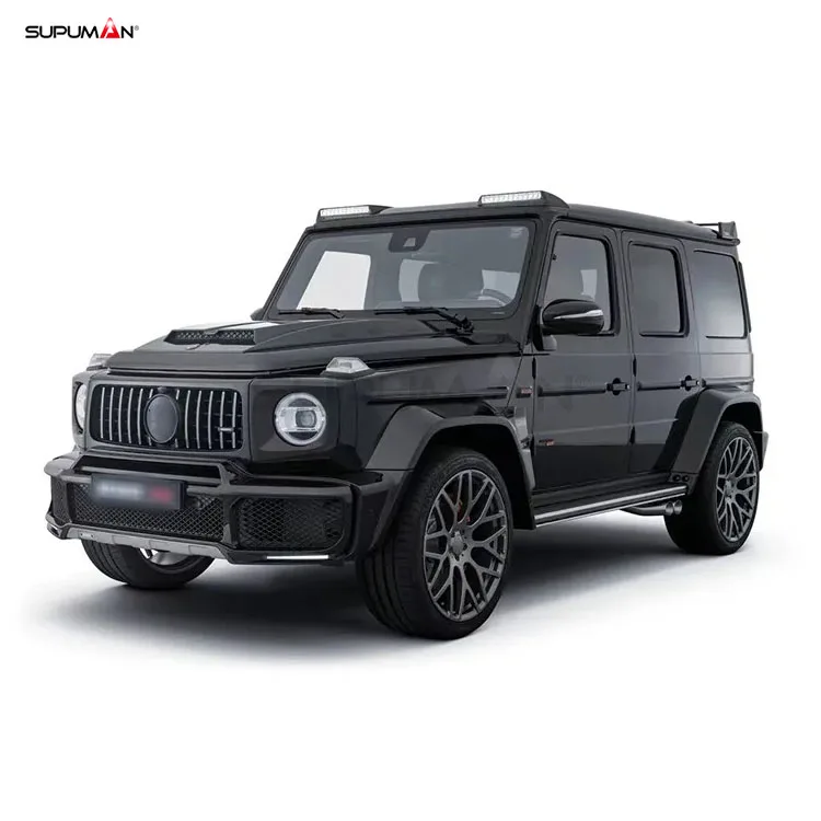 Комплект для лица заднего бампера Mercedes benz w463 комплект выхлопной трубы аксессуары материал бюстгальтера 1999-2022