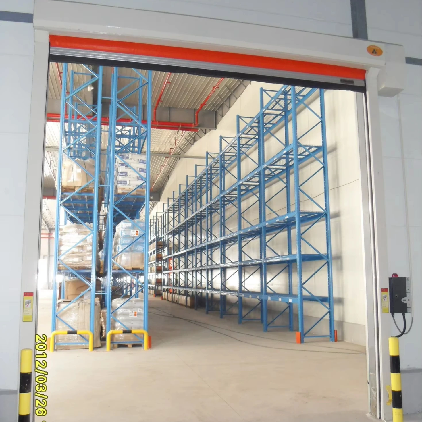 Warehouse use PVC Rapid shutter doors high speed shutter door fast door