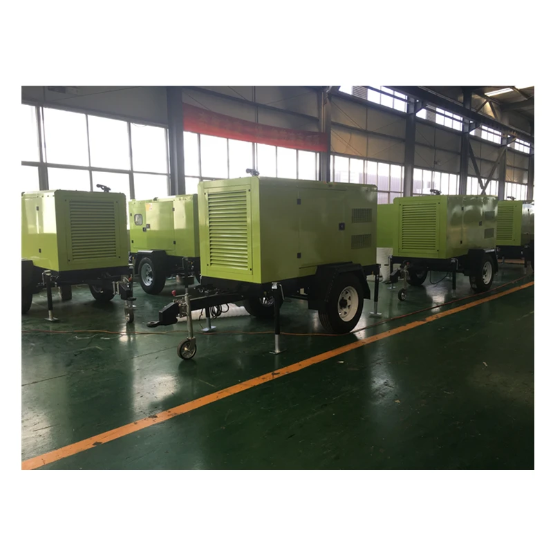 8kw10kva to 2000kw2500kva trailer diesel generator powered by Cummins/Perkins/Doosan/Ricardo/yangdong/yangchai diesel engine