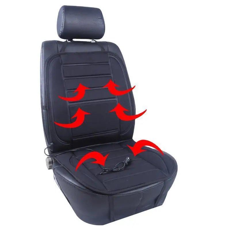 Car Interior Accessories Universal Five Seats Winter Warm Car Seat Cushion 12v Electronic Heating System Heated Car Seat Covers