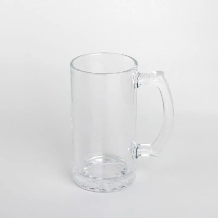  Rubysub B013-2 Высокое качество 16OZ Сублимация логотипа по низким ценам матовая или прозрачная стеклянная пивная