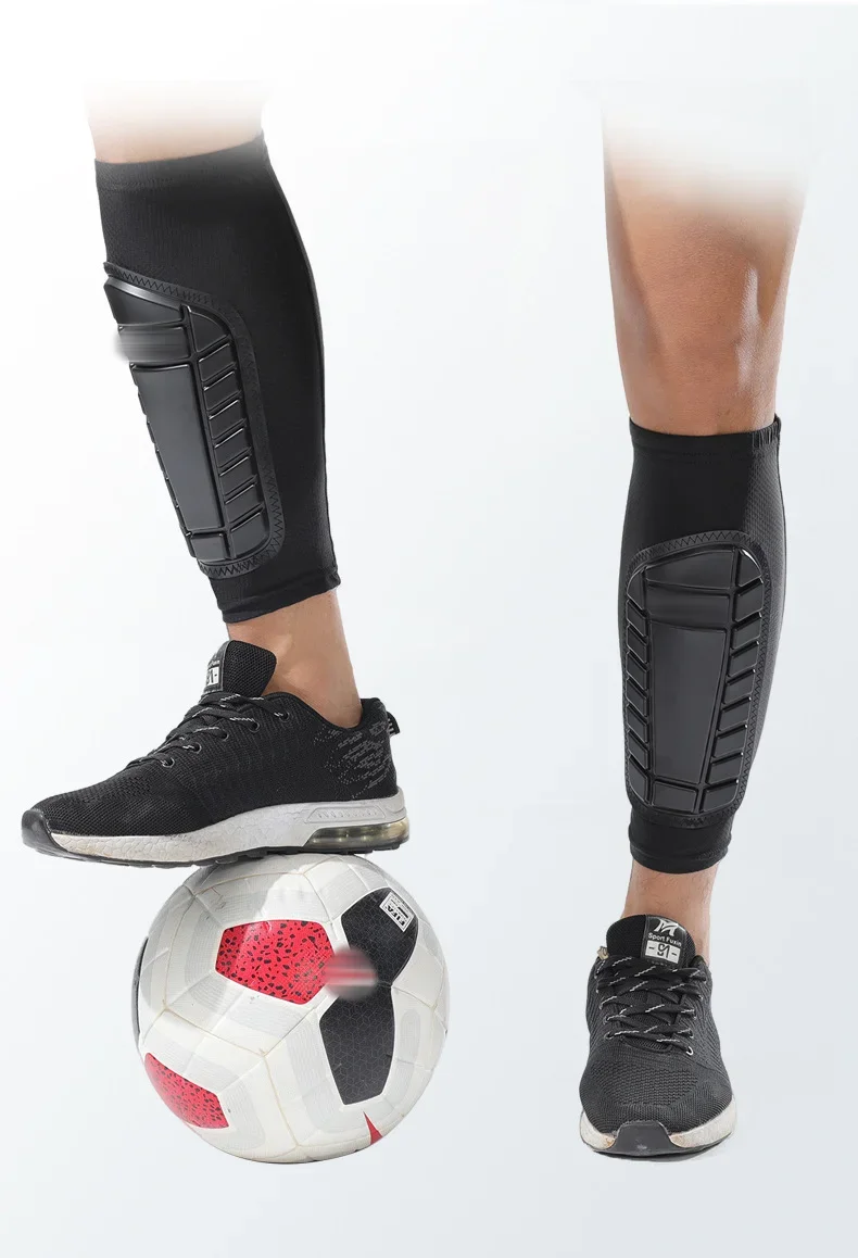 New Fashion Compression Calf Leg Protection Sleeves Kids Soccer Shin Guard
