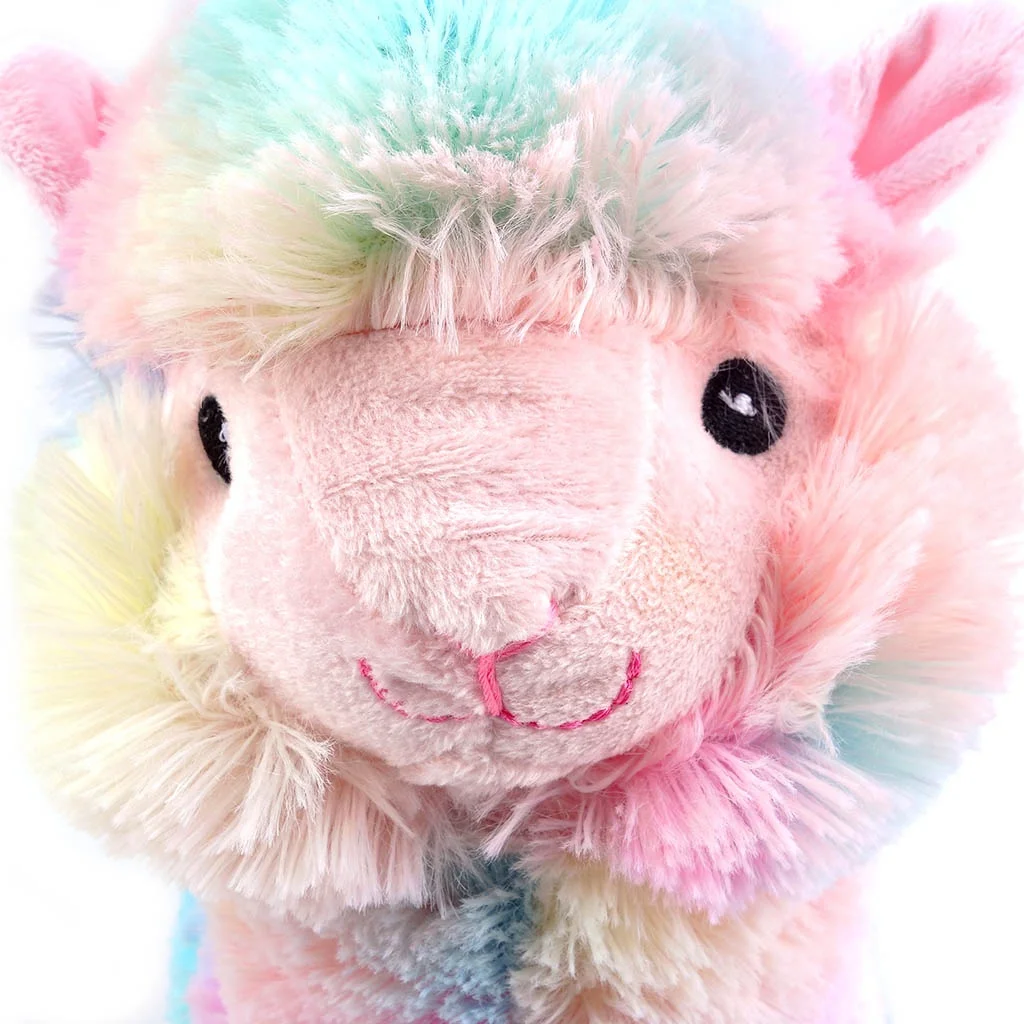 Cute Rainbow Sheep Plush Toy Animals Alpaca Dolls Stuffed Sheep Doll Soft Toy Kids Animals Plush Toy