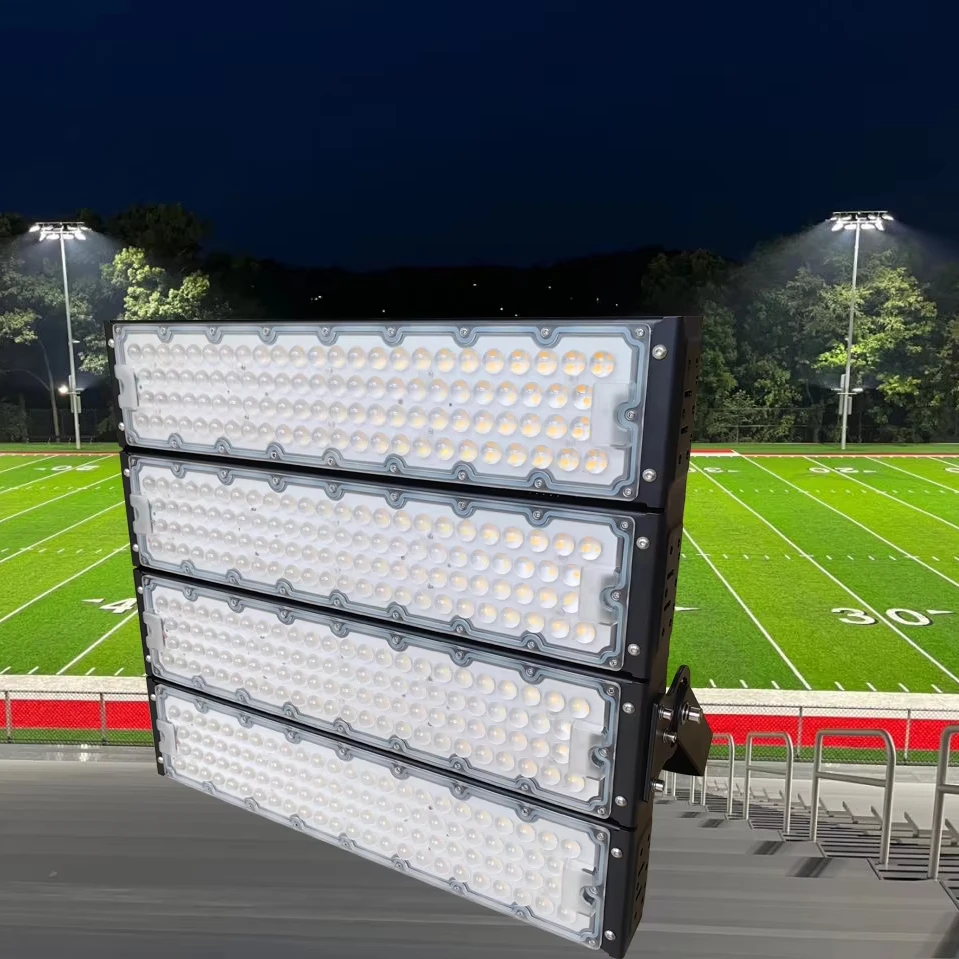 High Bright LED Football Light Wall-Mounted Aluminum Stadium Floodlight for Outdoor Sports and Street Outdoor Lighting