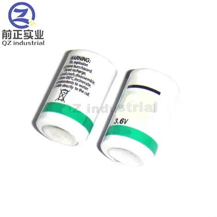 QZ LS14250 original 3.6V Primary (Li-SOCl2) 1/2 AA-size bobbin cells battery 14250 LS14250